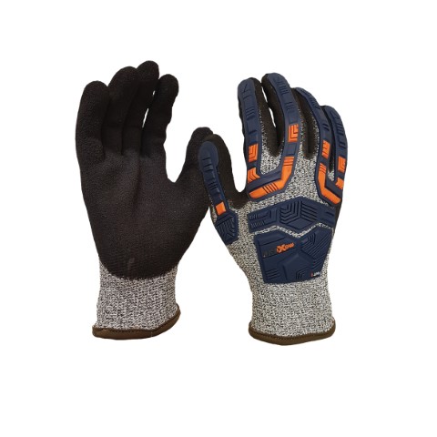 MAXISAFE GLOVES G-FORCE CUT-5 W/TPR PROTECTION SM 